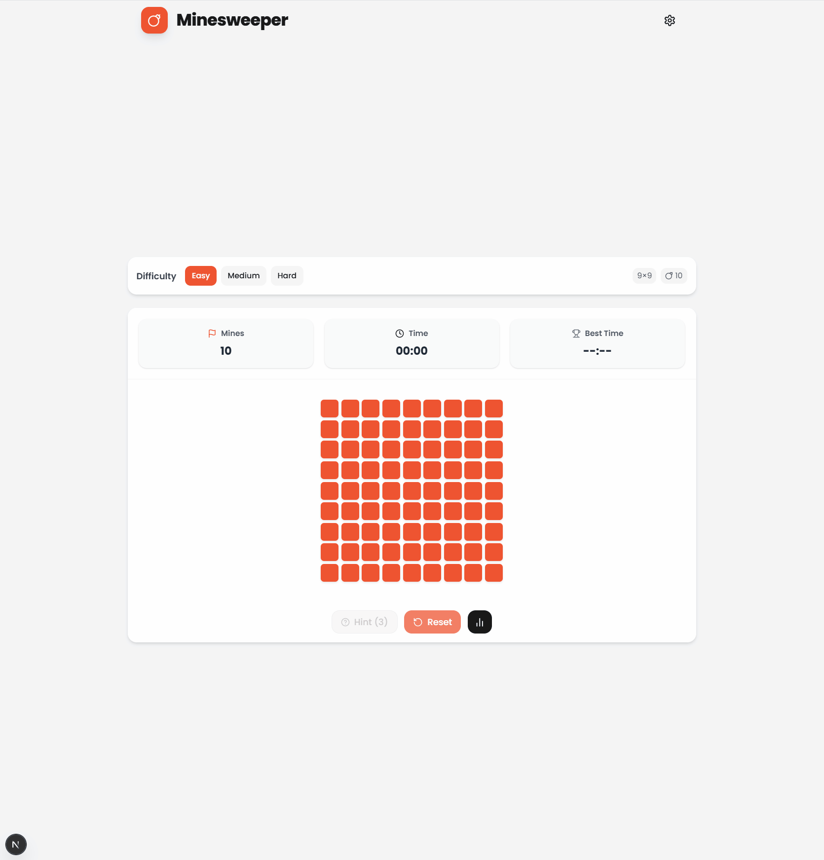 Minesweeper Game